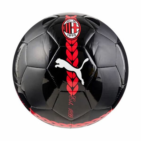 Fussball Puma AC Milan Prematch Ball Schwarz Größe 5