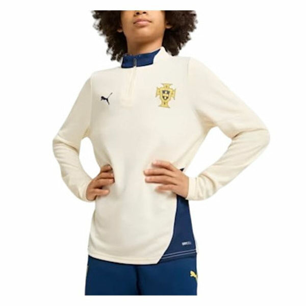 Jungen Sweater ohne Kapuze Puma Fpf raining 1/4 Zip Top