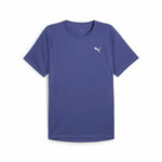 Herren Kurzarm-T-Shirt Puma Run Velocity Blau