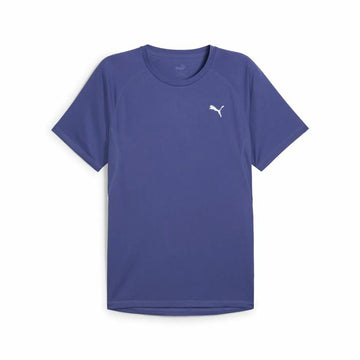 Herren Kurzarm-T-Shirt Puma Run Velocity Blau