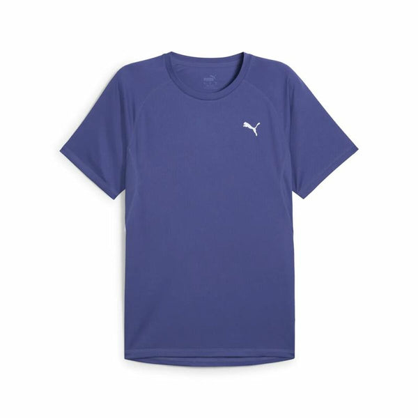Herren Kurzarm-T-Shirt Puma Run Velocity Blau