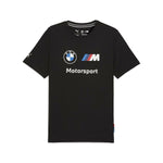 Herren Kurzarm-T-Shirt Puma BMW MMS ESS LOGO TEE 632358 01 Schwarz