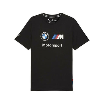 Herren Kurzarm-T-Shirt Puma BMW MMS ESS LOGO TEE 632358 01 Schwarz