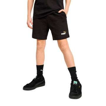 Sportshorts für Kinder Puma ESS 2 COLOR No. 1 Logo Shorts TR B Schwarz