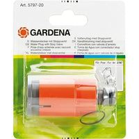 Wasserzulauf mit Absperrventil Gardena 5797-20 Aquastop Orange