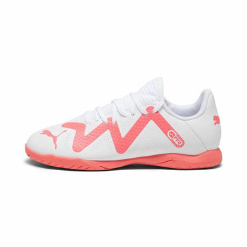 Fußballschuhe für Kinder Puma Future Play It Weiß Rosa