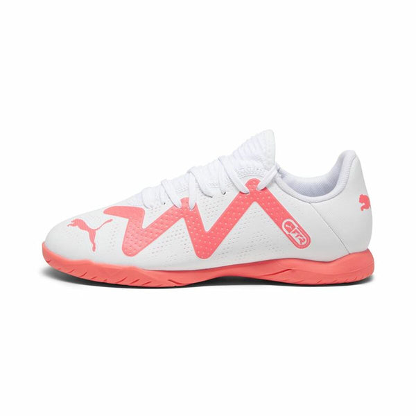 Fußballschuhe für Kinder Puma Future Play It Weiß Rosa