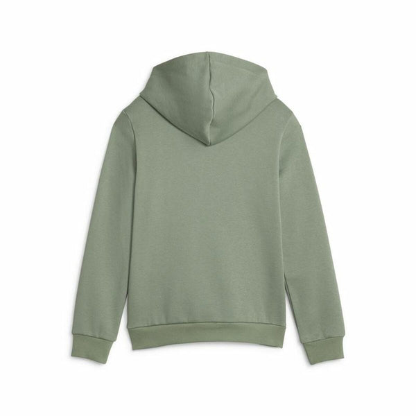 Kinder-Sweatshirt Puma Ess Block Fl grün