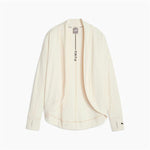 Sportjacke für Frauen Puma Studio Unwind Long C Weiß