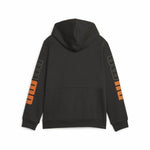 Kinder-Sweatshirt Puma Power Colorblock Schwarz