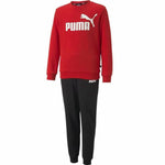 Kinder-Trainingsanzug Puma No.1 Logo Rot 2 Stücke