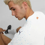 Kurzärmiges Fußball T-Shirt für Männer Puma Girona FC visitante 23/24 Weiß