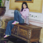 Herren Kurzarm-T-Shirt Puma Palermo FC Home 23/24 Rosa