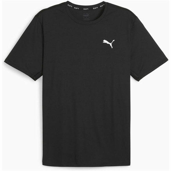 Herren Kurzarm-T-Shirt Puma Run Favorite Velocit Schwarz