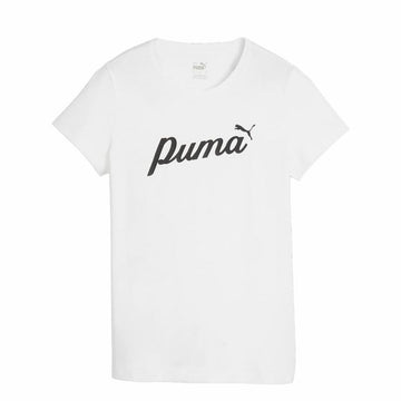 Damen Kurzarm-T-Shirt Puma Essentials+ Script