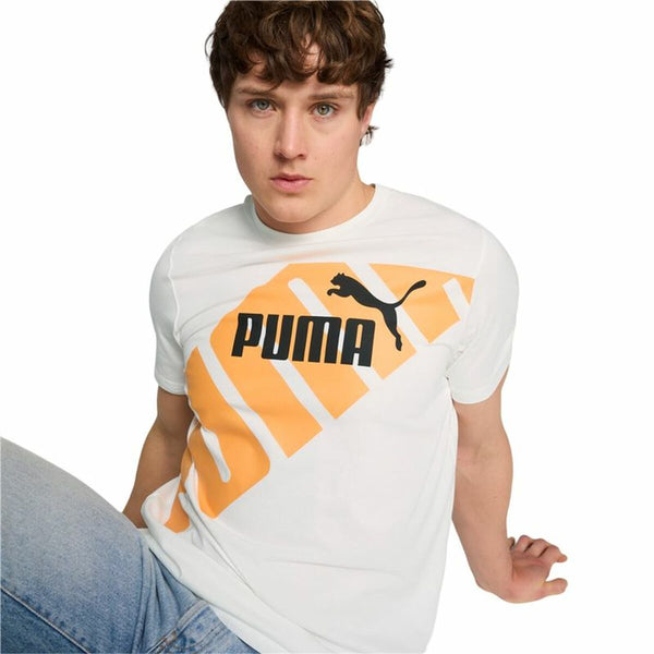 Herren Kurzarm-T-Shirt Puma Power Graphic