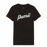 Kurzarm-T-Shirt für Kinder Puma Essentials + Script