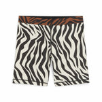 Sporthose Damen Puma Animal Remix 5" Bike Zebra Weiß