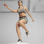 Sporthose Damen Puma Animal Remix 5" Bike Zebra Weiß