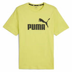 Kurzärmliges Sport T-Shirt Puma ESS LOGO TEE 586667 66 grün
