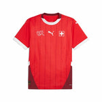 Kurzärmiges Fußball T-Shirt für Männer Puma Suiza 2024 (S)