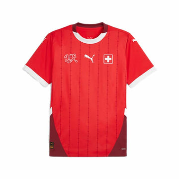 Kurzärmiges Fußball T-Shirt für Männer Puma Suiza 2024 (S)