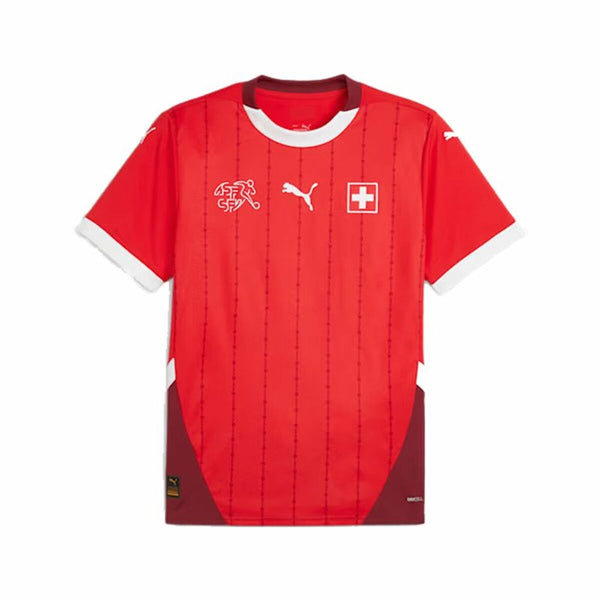 Kurzärmiges Fußball T-Shirt für Männer Puma Suiza 2024 (S)