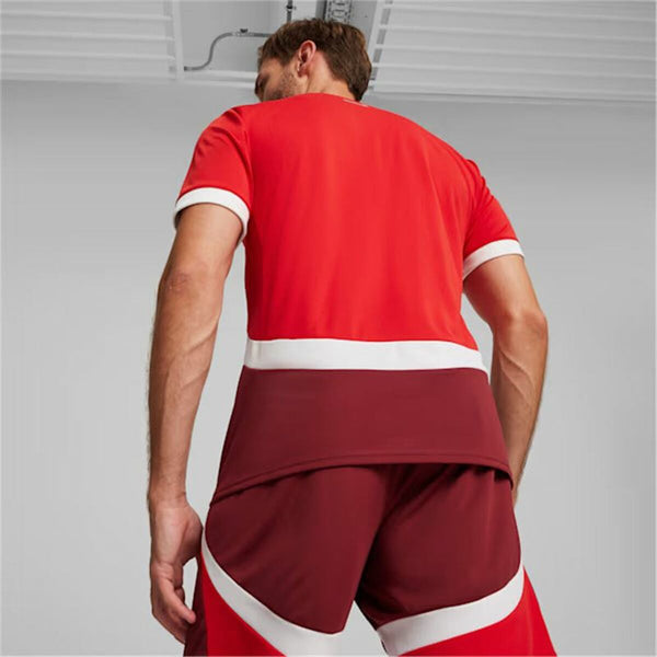 Kurzärmiges Fußball T-Shirt für Männer Puma Suiza 2024 (S)