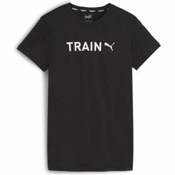 Damen Kurzarm-T-Shirt Puma Schwarz