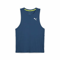 Ärmelloses Herren-T-Shirt Puma Run Favorite Blau