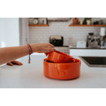 Futternapf für Hunde Hunter OSBY Orange aus Keramik 1,1 L