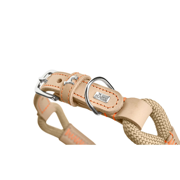 Hundehalsband Hunter Malia Beige 12 40-49 cm