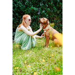 Hundehalsband Hunter Malia Neongrün L 50-59 cm