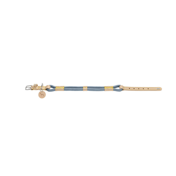 Hundehalsband Hunter MALIA Blau S/M 35-44 cm
