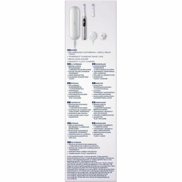 Elektrische Zahnbürste Oral-B Serie iO9s (2 Stücke) (2 Stück)