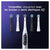 Ersatzkopf Oral-B iO Weiß Schwarz 4 Stück