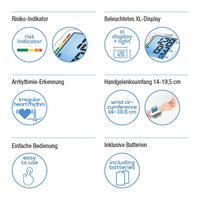 Handgelenk-Blutdruckmessgerät Beurer BC44 (4 pcs)