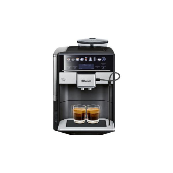 Superautomatische Kaffeemaschine Siemens AG EQ.6 plus s500 Espresso Schwarz metall 1500 W 19 bar 2 Kopper 1,7 L