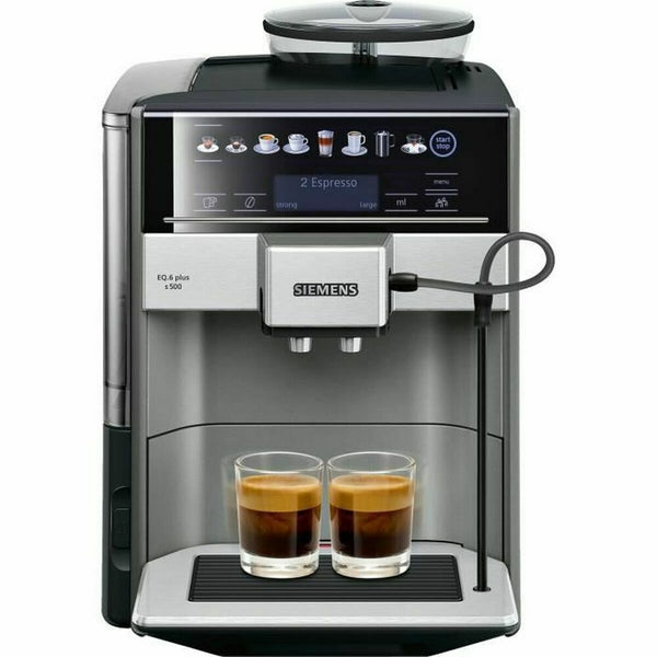 Superautomatische Kaffeemaschine Siemens AG TE655203RW 1500 W Schwarz Grau Silberfarben 1500 W 19 bar 300 g 1,7 L