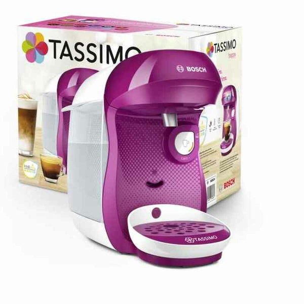 Kapsel-Kaffeemaschine BOSCH TAS1001 Weiß Weiß/Rosa Purpur 1400 W 700 ml