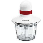 Zerkleinerer BOSCH MMRP1000 Weiß Rot Edelstahl 400 W 800 ml 19,5 x 2,5 x 19,5 cm