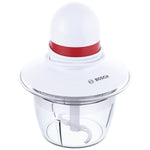 Zerkleinerer BOSCH MMRP1000 Weiß Rot Edelstahl 400 W 800 ml 19,5 x 2,5 x 19,5 cm
