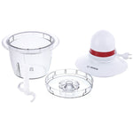 Zerkleinerer BOSCH MMRP1000 Weiß Rot Edelstahl 400 W 800 ml 19,5 x 2,5 x 19,5 cm