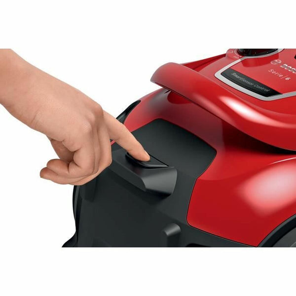 Staubsauger BOSCH Schwarz Rot rouge 600 W