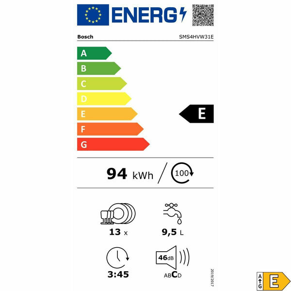 Geschirrspüler BOSCH Weiß 60 cm