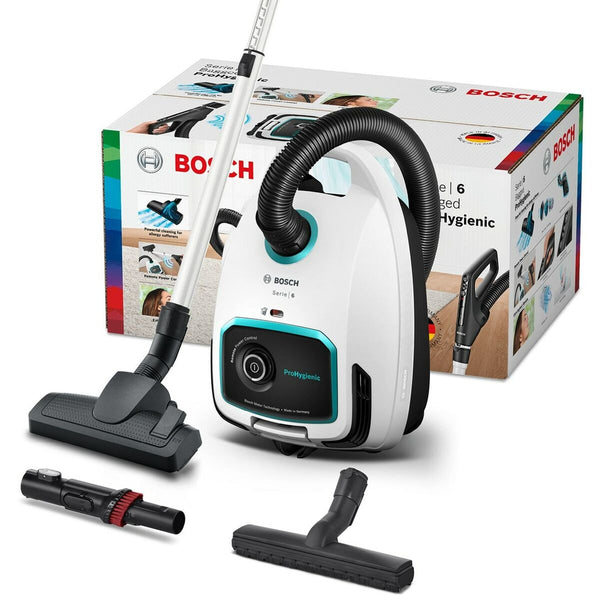 Staubsauger mit Beutel BOSCH BGL6HYG1 Weiß Schwarz 600 W