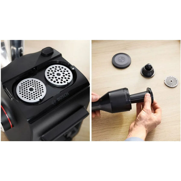 Zerkleinerer BOSCH MFWS440B Schwarz Silberfarben Kunststoff 1900 W 2,5 Kg/min