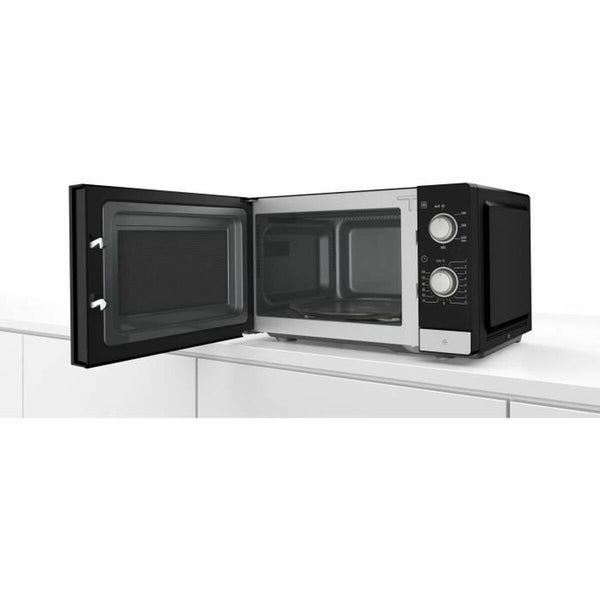 Mikrowelle BOSCH FFL020MS2F Schwarz Grau 800 W 26 L