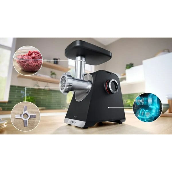 Zerkleinerer BOSCH MFWS650B Schwarz Silberfarben 500 W