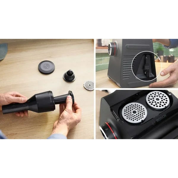 Zerkleinerer BOSCH MFWS650B Schwarz Silberfarben 500 W